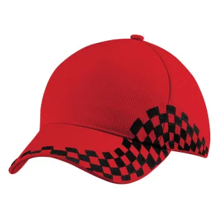 Beechfield - "Grand Prix" Kappe (Rot)