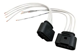 Nachrüstung Facelift Scheinwerfer Adapter Kabel Set für Audi A3 S3 8L 1996-2000