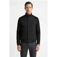 BOSS GREEN Hybridjacke Porsche Spirit 70 Capsule Collection Premium Herrenmode Limited Seidenmix Tech Strickqualität Tech Knitwear