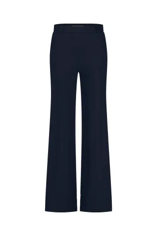 Studio Anneloes - Lexie bonded trousers dark blue - Gr. - XXS