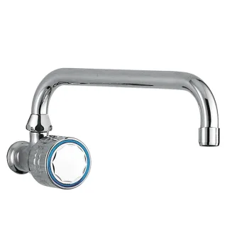 Tres Wandstandventil für Teeküche oder Waschtisch Mit Auslauf oben , 123506 123506