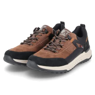 Rieker Evolution Low Sneaker - Gr. 41 - Braun - Leder und Synthetik