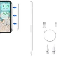 TUWENA Eingabestift Magnetischer kabelloser Stylus Stift für iPad Pro/Air/mini (2018-2025)