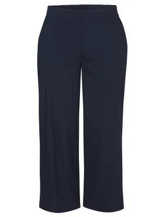 Frapp - Hose 7/8 gerades Bein Uni navy - Gr. - 50