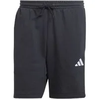 adidas Sportswear Sweatshorts Essentials 3-Streifen French Terry Herren Shorts schwarz/weiß
