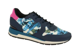Geox D64N1B Damen Sneaker navy sportlich atmungsaktiv flexibel geoX Atmung