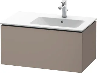 Duravit L-Cube Waschtischunterbau wandhängend Basalt Matt 820x481x400 mm - LC614104343 LC614104343