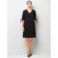 Alba Moda Midikleid Elegantes Freizeitkleid mit Schlitz