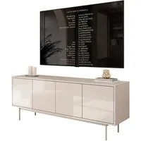Lookway TV-Schrank SANAYI in Kaschmir TV-Lowboard mit Hochglanzfronten Breite: 156 cm
