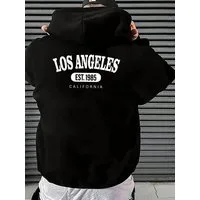 RMK Hoodie Kapuzenpullover Herren Pullover Oversized Sweatshirts Los Angeles LA aus 100% Baumwolle