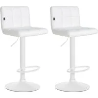 CLP Barhocker Feni Kunstleder (Set, 2er), höhenverstellbar und drehbar