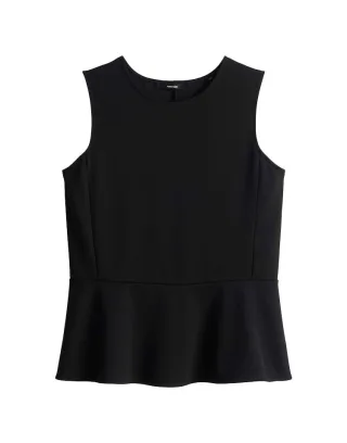 someday - Slim Tanktop - Kahedda schwarz - Gr. - 38