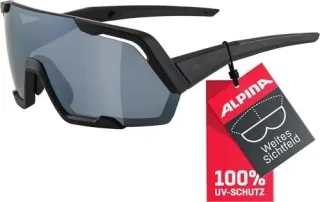 Alpina Rocket Sportbrille all black matt/mirror black