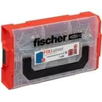 FixTainer PowerFast II Senkkopf VG TX, Schrauben-Set 702 Teile, Vollgewinde, verzinkt