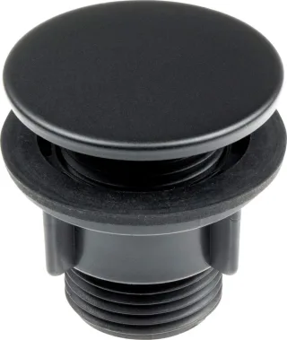 Neuesbad Armatur Loch PLUG für SINKS, Schwarz NB1DEZZZN00S1