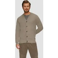 s.Oliver Cardigan Strickjacke Strukturierter Cardigan aus Wollmix