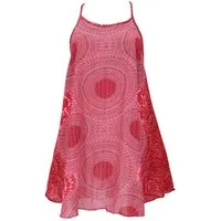 Guru-Shop Midikleid Boho Mandala Minikleid, Trägerkleid,.. alternative Bekleidung