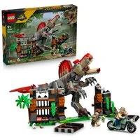 LEGO® Flucht des Spinosaurus (77982), LEGO Jurassic World Konstruktionsspielsteine, (820 St), Made in Europe