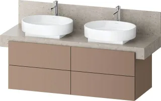 Duravit Balcoon Konsolen-Waschtischunterschrank 1400x522 Schubkästen 4,  BA50380JFIF0000