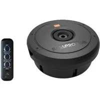 JBL BassPro Hub Reserverad-Subwoofer AKTIV Gehäuse 28cm mit Fernbedienung Auto-Subwoofer (200 W, max.: W 30 cm)
