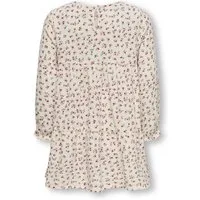KIDS ONLY Druckkleid KMGTHYRA LIFE LS A-SH DRESS AOP WVN NOOS