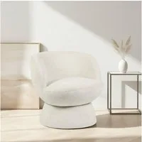 OTTO home Drehsessel ZAZZA Lese-Sessel, TV-Sessel, Loungesessel, 360° drehbar, feiner Struktur-Bezug