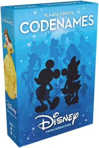 Asmodee | Czech Games Edition | Codenames Disney Familienedition | Familienspiel | Ratespiel | 2-8 Spieler | Ab 8+ Jahren | 15+ Minuten | Deutsch