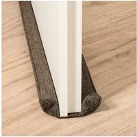 Praknu Zugluftstopper Zugluftstopper für Türen 70 - 100cm Waschbarer Stoff - Energiesparend, Einzelartikel, 1-tlg., 1 Stück mit Zubehör, Waschbar, energiesparend, flexibel anpassbar, robust