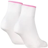 PUMA Kurzsocken PUMA WOMEN QUARTER 2P (2 Paar) atmungsaktives Mesh zur Belüftung, um kühl und trocken zu bleiben