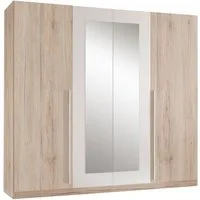 Schlafkontor Drehtürenschrank Cano Kleiderschrank, Drehtürenschrank Spiegeltüren
