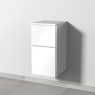 Sanipa 3way Unterschrank mit 2 Auszügen, Weiß-Glanz, BS14278 BS14278
