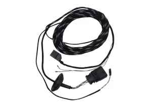 Original Kufatec Kabelsatz Kabelbaum Adapter Kabel PDC Steuerteil - Sensoren Heck PDC für VW Golf 6 VI Passat B7 Beetle 5C Jetta 5C