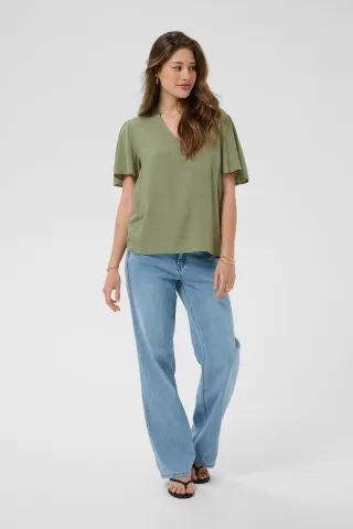 Kurzarm-Bluse CRLoma Kurzarm-Bluse Regular fit