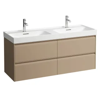 LAUFEN Waschtischunterchrank MEDA 448x1284x515 4 Schubl integ. H4216440114651