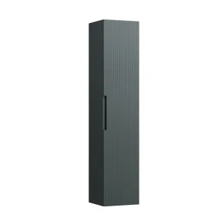 LAUFEN Hochschrank JUNA 335x353x1650 1Tür rechts m. 4 Ablg. m. Griffmulde verkehrsgrau, H41165210926 H4116521092661