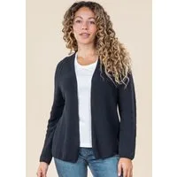 LIVING CRAFTS Strickjacke OLIVIA GOTS zertifiziert