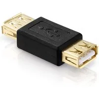 adaptare adaptare 41016 USB 2.0-Adapter A-Buchse auf A-Buchse vergoldete Kontak USB-Kabel
