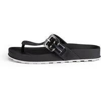 Zaxy GLIDE AD - Badelatschen / Slides Pantolette Alltags-Pantolette für Damen - verstellbare Riemen für perfekten Halt