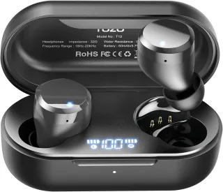 Tozo T12 [Bluetooth 5.0 Mikrofon] schwarz