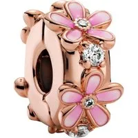 Pandora Charm Blume ROSE-788809C01, Gänseblümchen, Blumen, Zirkonia, Rosévergoldet