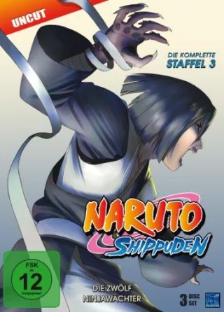 Naruto Shippuden Staffel 3: Die Zwölf Ninjawächter (Episoden 274-291 uncut) [3 DVDs]