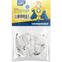 sunprotect Seilspannsonnensegel Laufhaken inkl. Schrauben, Zubehör für Seilspann-Markise Sonnensegel