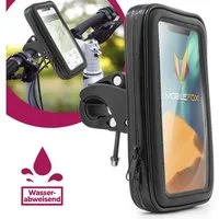 Mobilefox Smartphone-Halterung Halterung Halter Fahrrad Motorrad Lenker Handy Smartphone Tasche XL