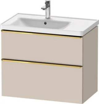 Duravit D-Neo Waschtischunterbau wandhängend Taupe Matt 784x452x625 mm - DE4357034910000 DE4357034910000