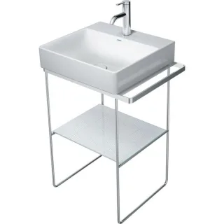 Duravit DuraSquare Metallkonsole 0031151000 56,5x45,1cm, bodenstehend, chrom