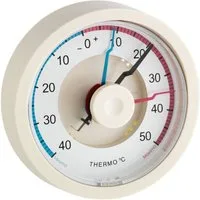 TFA Dostmann Raumthermometer Analoges Bimetall-Maxima-Minima-Thermometer TFA 10.4001