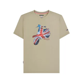 Lambretta - "SS25" T-Shirt für Herren (Steinfarben)