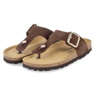 Beliana Zehentrenner  Braun - Gr. 36 -  Echt Leder