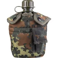 Mil-Tec Feldflasche US Feldflasche 1L mit Hülle