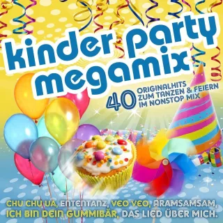Kinder Party Megamix - Die CD für den Geburtstag Fasching und die Kinderparty